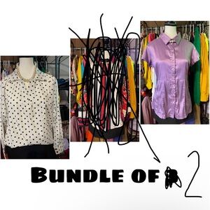 Bundle of 2 blouses